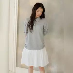 [AK분당점] [올리브데올리브] 카라 티셔츠 레이어드 플레어 원피스 OE6SO2540