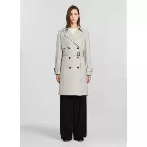 백화점 쉬즈미스 벨티드 더블하프트렌치코트SWWBYP20