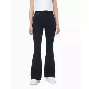 캘빈클라인 진 여성 하이라이즈 플레어 블랙 데님 47D746G 1833569