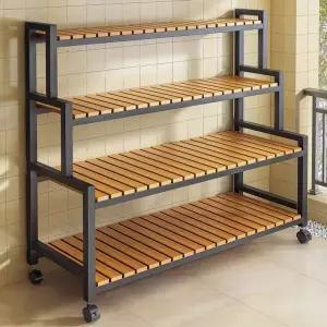 인테리어 진열대 식물 거치대 다육이 화분대 선반 철제 정리대 베란다