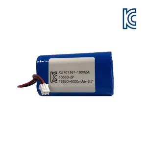 18650 배터리 리튬이온 밧데리 7.4V 2600mAh 팩