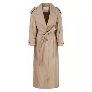 [막스마라] 벨티드 트렌치코트 라이트카멜 53877124