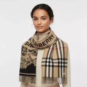 [버버리] 머플러 스카프 프린트 8073768 153261132