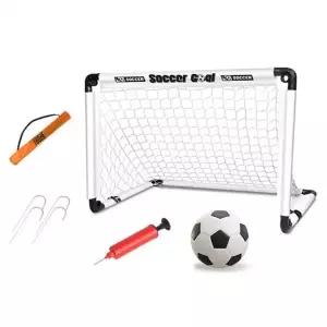 (선택 화이트90cm)간편 접이식 포딩 휴대용 축구 풋살 골대 세트 간이 미니 실내 연습 야외 어린이 용품