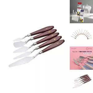 5종 세트 페인팅 칼 유화칼 학생용 문구 용품/아크릴/나이프/유화/미술용/도예/물감/물감용칼/물감칼/미술