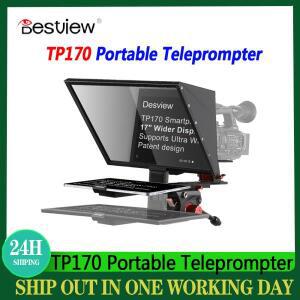 Desview TP170 휴대용 텔레프롬프터 DSLR 카메라 사진 스튜디오 ipad 호환 스마트 폰 인터뷰 녹화 용 범용