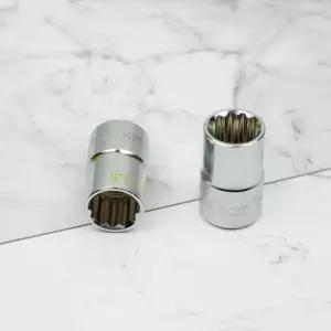 대만산 HEXA 1/2 숏 타입 12각 10mm 핸드소켓 복스 복스알