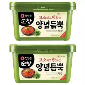 청정원 순창 양념듬뿍 쌈장, 3kg, 2개