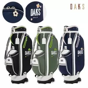 [닥스 DAKS] 2024년 여성 플라워 자수 휠 바퀴 골프백 캐디백 DKCB-029L