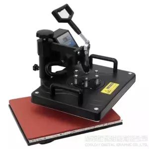 모자 프린팅 기계 대형 원단 열프레스 고압 인쇄기