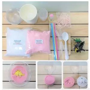 공룡모형 화석 방향제만들기 과학 실험키트 5인용 모형만들기 크기