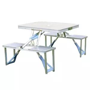 야외접이식 알루미늄 휴대용테이블 파라솔꽂이 캠핑 휴대용