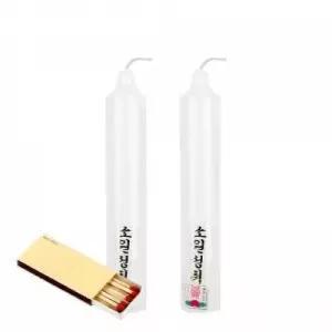 국산 불교 제사 차례 소원 양초 2500호 2개입 기도 캔들 법당 사찰 공양 초