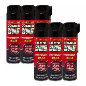 컴배트 스피드 바퀴벌레 에어졸 500ml x6 (S14855799)
