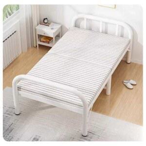 1인용 고시원침대 침대 싱글 길이 75CM 철제 시트 고시원 1인 기숙사베드 이동식