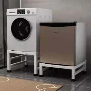 드럼세탁기 받침대 건조기 지지대 냉장고 고정 수납장 선반 베란다 다이 렉 조립식 휴대용