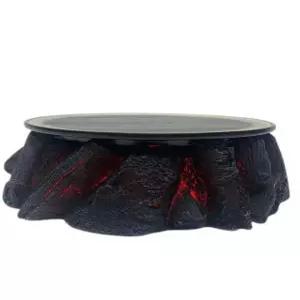 오마카세 플레이팅 접시 횟집 스시 일식집 화산모형 식기 숯 그릇 인테리어 소품 세트