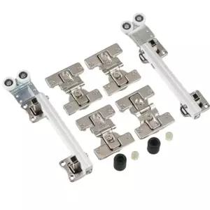 폴딩 도어 자재 경첩 부품 슬라이딩 힌지 옷장문 부속품 롤러 타공 알루미늄 접이문