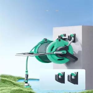 벽걸이 물호스 권취기 호스릴 고압 세차용 정리대 거치대 마당 정원 스텐 자동 스틸 릴호스