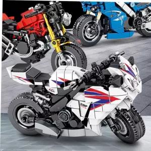 오토바이 캐릭터블럭 자광슈퍼바이크 미니블록완구4종