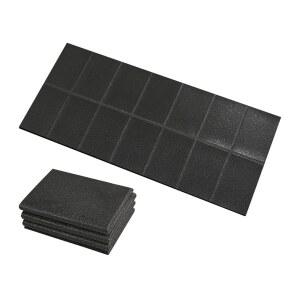 카펫용 워킹 패드 매트, 하드우드 바닥용 러닝머신 매트, 55인치 x 23.6인치 접이식, 고밀도, 두께 1/4, 미끄럼 방지, 자전거용 바닥 보호, 타원형 기계, 트레드밀, 소음 충격 흡수 기능