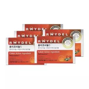 레이델 폴리코사놀5 200mg 30정 5개/mjc