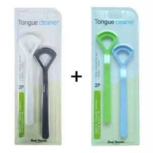 [이지커머스]O형혀클리너 2P 2개 설태제거기 혀클리너 혀크리너