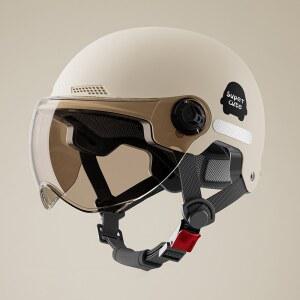 반모 여름용 헬멧 가벼운 바이크 여성용 할리 그린 스쿠터 하이바 6종 자전거 남성