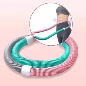 다플  간편 휴대용 실내 홈트  지압 스프링 훌라후프