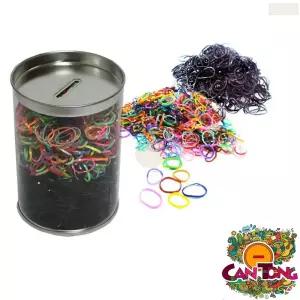 1000개 벌크 미니 여자 세안 고무줄 머리끈 머리 묶는끈 묶는거 운동할때