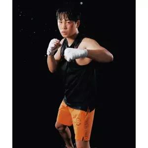 매장정품 SPYDER 스파이더 남성 BIG PUNCH BOXING CLUB 트리코트 4.5부 숏팬츠 SPJFCNTR202MORG 1202362