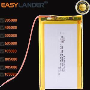 3.7V 4000mAh 805080 리튬 폴리머 이온 충전지