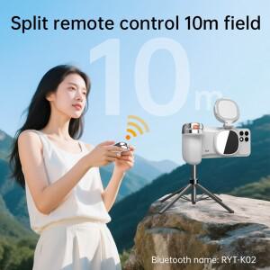 카메라 어시스턴트 블루투스 핸드헬드 휴대용 셀카폰 핸들 마그네틱 사진 보조 조명 2026