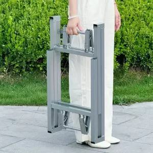 접이식 책상다리 테이블 다용도 휴대용 받침대 스테인리스 선반 브래킷 스텐 지지대