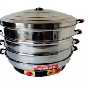 대용량 업소용 전기찜기 스텐 스팀 만두 대형 찜솥 호텔 식당 주방 호빵 찐빵 다용도