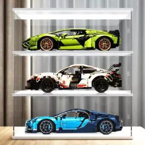 아크릴 자동차 장식장 케이스 전시용 투명 디스플레이 미니카 진열대 보관함 인테리어