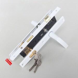 출입 세탁실핸들 중문 문고리 터닝도어핸들 8525도어락 베란다 손잡이 양면열쇠