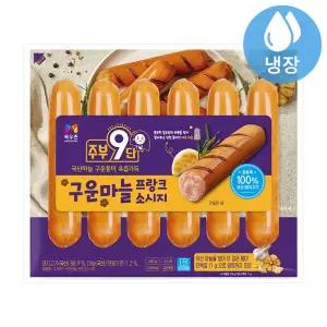 목우촌 주부9단 구운마늘 프랑크 소시지 450g