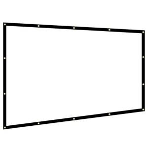 200인치 빔 스크린 스크린원단 리프팅 캠핑장 150인치 천막 암막 무선 와이드