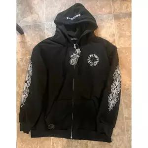 미국 크롬 하츠 남성용 검정색 풀집 후드티 사이즈 L 366274474110