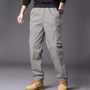 밀리터리 남성 카고 바지 전술 남성 와이드 팬츠 작업 포켓