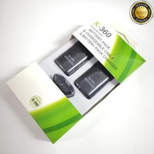 4800mAh 충전식 배터리 및 Xbox 360 게임패드 케이블 1개 무선 컨트롤러
