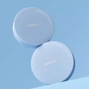 뮤드 파우더 팩트 유분 모공 커버 수정 메이크업 보송 셋팅 MNS