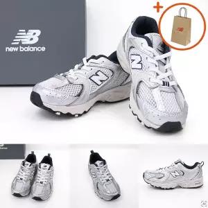 [뉴발란스키즈]530 스틸그레이 실버 운동화 스니커즈 신발 유아 아동 [백화점판]