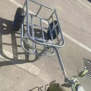 스쿠터 트레일러 ATV 캐리어 적재함 카트 버킷 바퀴