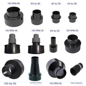 목공 진공 청소기 파이프용 집진기 커넥터, 어댑터 부품, 호스 컨버터, 32mm, 1 개