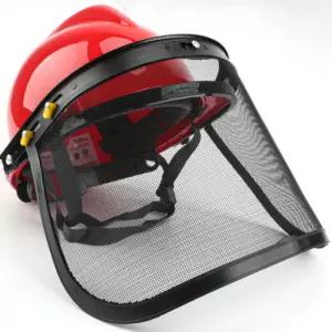 예초기 보호구 안전 벌초 얼굴 장비 마스크 헷맷 pFu7+4HAt