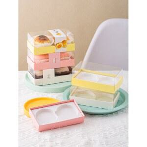 떡상자 쿠키 케이스 화과자 약과 푸딩 투명 타르트 단지 베이커리 포장용기 베이킹