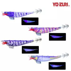 요즈리 삼봉에기 115mm A1063 에깅 한치 오모리그 갑오징어 UV 축광 케이무라