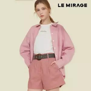 르미라쥬 여성 블렌디드 린넨 긴팔 셔츠